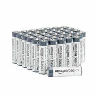 Amazon Basics Lot de 40 piles alcalines industrielles AA, 1,5 V, durée de conservation de 5 ans à 8.17 €