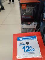 Enceinte Portable Bluetooth JBL Clip 3 (Via 27,99€ sur la carte fidélité) - Mulhouse (68) à 12 €