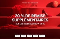 H&M 20% de remise supplémentaires sur les soldes + la livraison offerte 