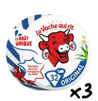 Lot de 3 Boites de 32 Portions de Fromage à Tartiner La Vache Qui Rit (Via 7,19€ en Bon d'Achat & 4,32€ d'ODR) - Drive Participants à 2.86 €