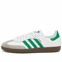 Adidas Samba OG Blanc et vert du 35.2/3 au 39.1/3 à 46 €