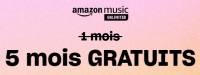 Amazon Music 5 mois GRATUITS