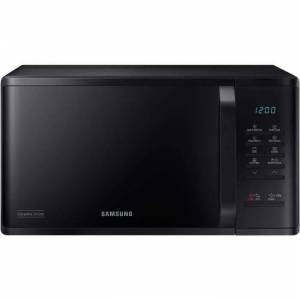 Micro-Ondes Samsung 23L - Gril, Electronique, 800W, 28,8cm, Cavité Céramique Émail, Noir à 99.99 €
