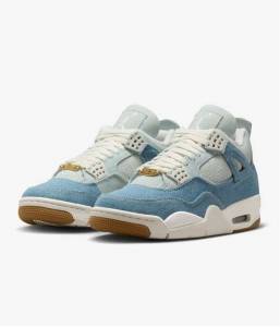 Jordan 4 Retro TeX worn blue à 147 €
