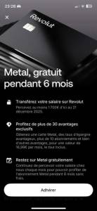 Revolut 6 mois de réduction sur carte métal à 101.94 €