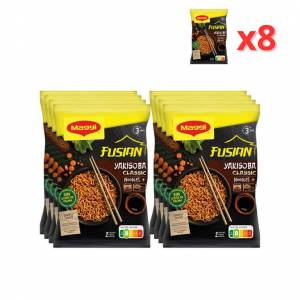 Lot de 8 Paquets de Nouilles Maggi Yakisoba Classiques - 8x120g (960g) à 3.99 €