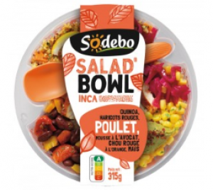 Optimisation Sodebo Salad'bowl incas chez Intermarché 