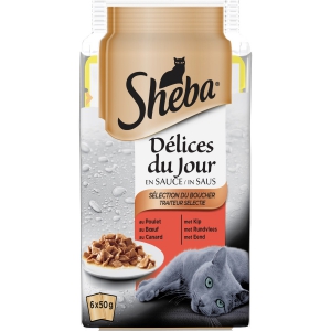 Patée pour chat Sheba pas cher ( Valable partout ) 