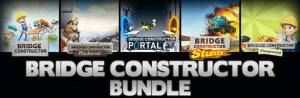Bridge Constructor Bundle (5 jeux + 2 DLC) sur PC (Dématérialisé-Steam) à 4.43 €