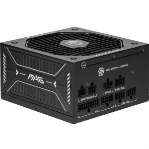 Alimentation PC MSI MAG A750GLS - PCIE5, 750W, ATX, 80 Plus Gold, ATX 3.1,Compatible PCIe 5.1,Connecteur natif 12V-2x6, Câbles gaufrés à 100.99 €