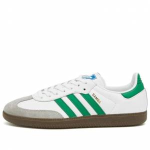 Adidas Samba OG Blanc et vert du 35.2/3 au 39.1/3 à 46 €