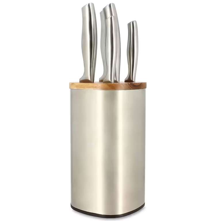 Bloc Couteaux Menastyl 5 Pièces Acier Inoxydable à 19,99 € | Maisons du Monde à 19.99 €
