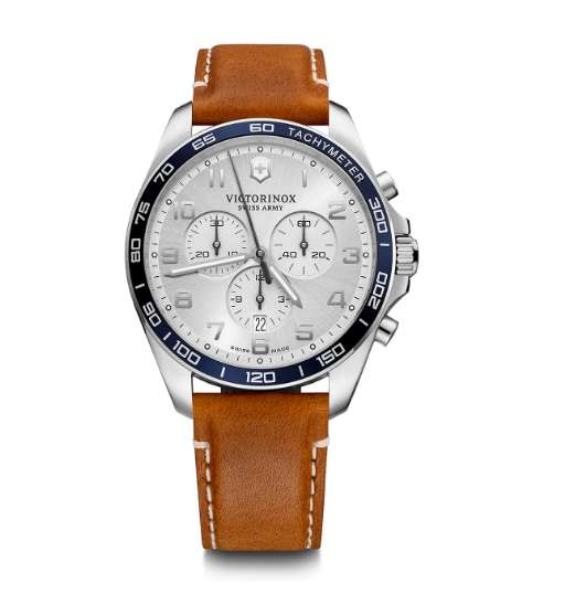 Selection montres Victorinox en promotion - Ex : Montre marron, 42 mm, Modèle 241900 à 279.99 €