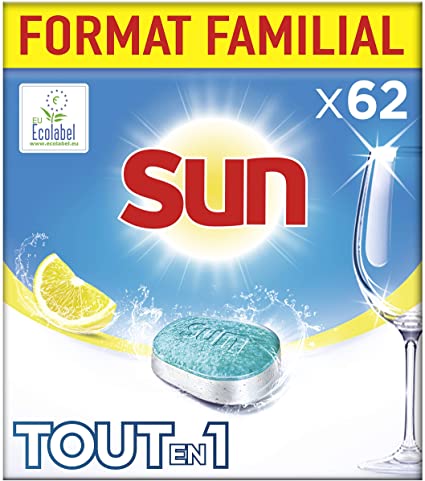 310 tablettes Sun pour lave vaisselles pour 9,13€ au lieu de 60,63€