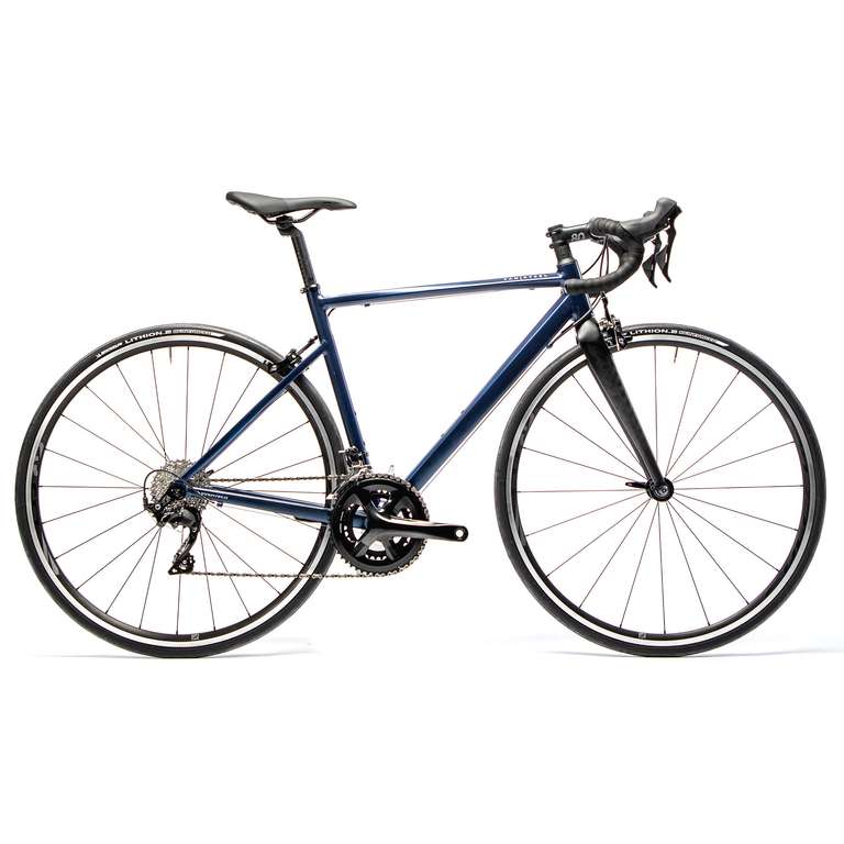 Decathlon Vélo endurance Van Rysel Shimano 105, EDR AF Bleu Foncé à 698.99 €