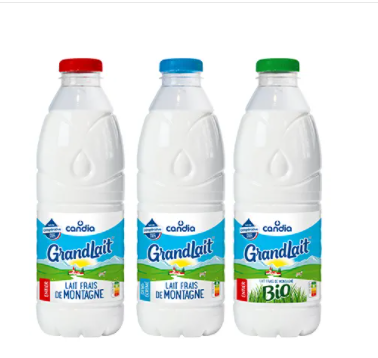 1 Bouteille de lait Candia Grand lait à 0,14€ au lieu de 1,13€