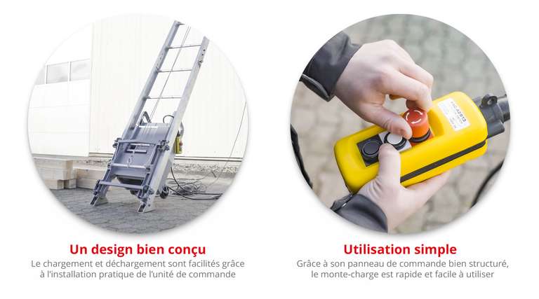 Monte charge idéal pour cambriolage à 4890 €