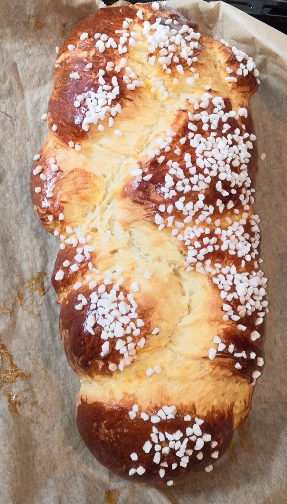 Brioche perles de sucres super moelleuse