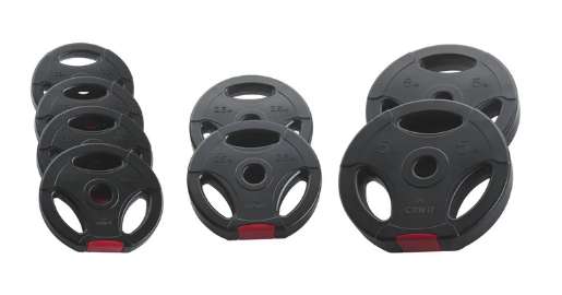Lot de 8 Disques de Musculation Crivit - 20 Kg à 19.99 €
