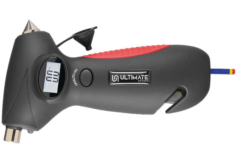 Contrôleur de pression des pneus Ultimate Speed 5 en 1 - 5 fonctions à 5.99 €