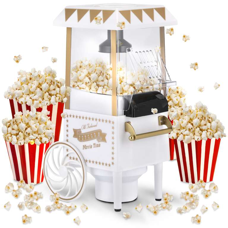Machine Pop Corn Rétro NK - 1.200W, 0.3L à 20.82 €