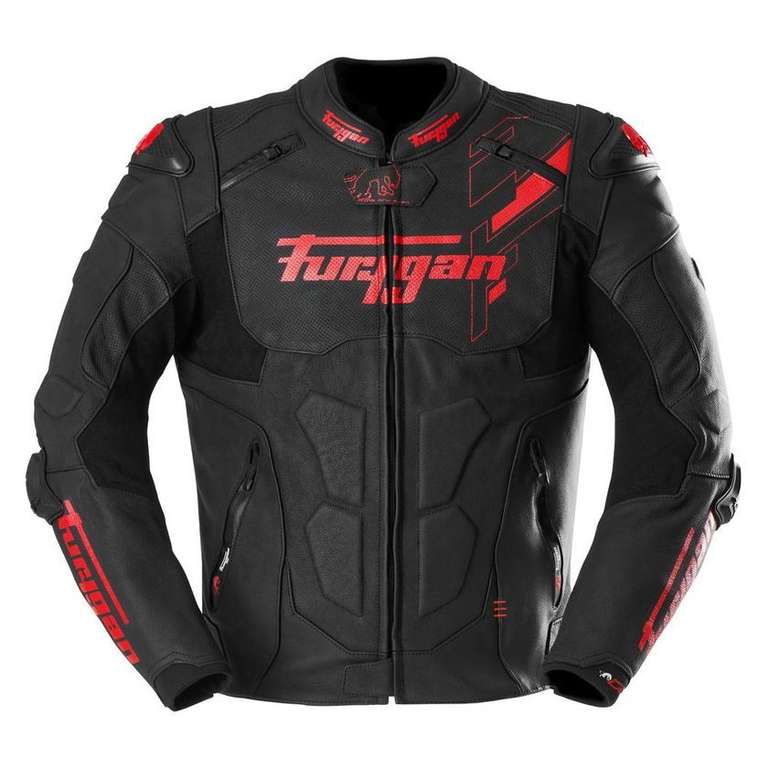 Blouson Moto Furygan RAPTOR EVO 3 Noir/Rouge - 288,90€ at Motoblouz à 228.2 €