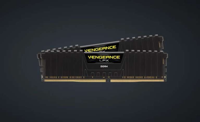 Kit Mémoire RAM DDR4 Corsair Vengeance LPX - 32 Go à 93.99 €