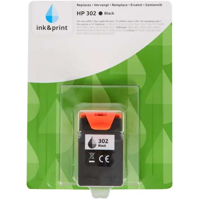 Cartouche d'encre Ink & Print HP 302 à 7.99 €