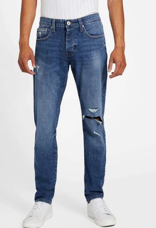 Guess Jean Hendrie - Bleu Cobalt à 15.9 €