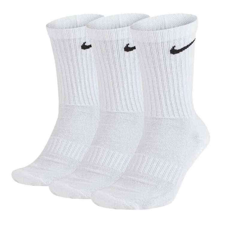 3 Paires de chaussettes Nike blanche montante à 9.99 €