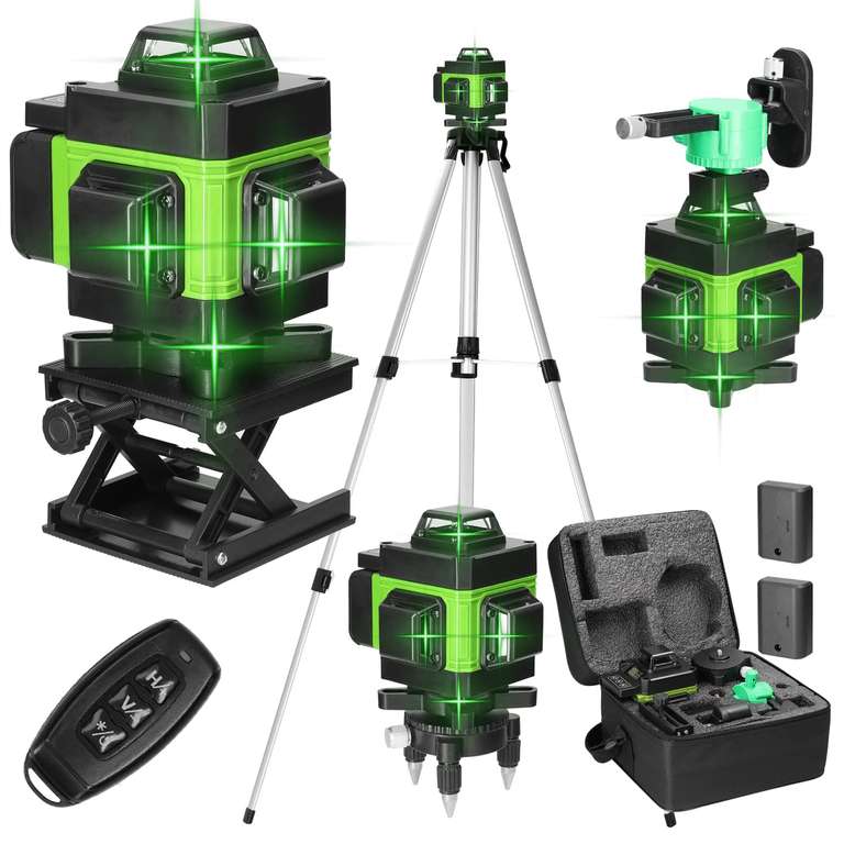 Niveau Laser 4D Geevorks - 16 Lignes (Vendeur Tiers) à 39.99 €