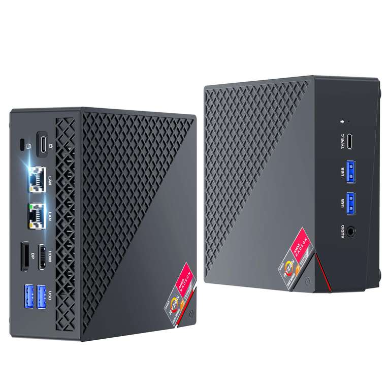NiPoGi AM06 Pro Mini PC 32 Go DDR4 1024 Go M.2 SSD, АMD Ryzen 7 5825U à 379.99 €