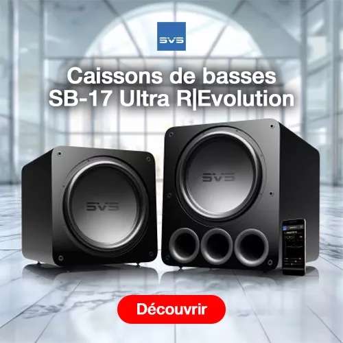 Promotion - Subwoofers SVS Serie 3000 à 899 €