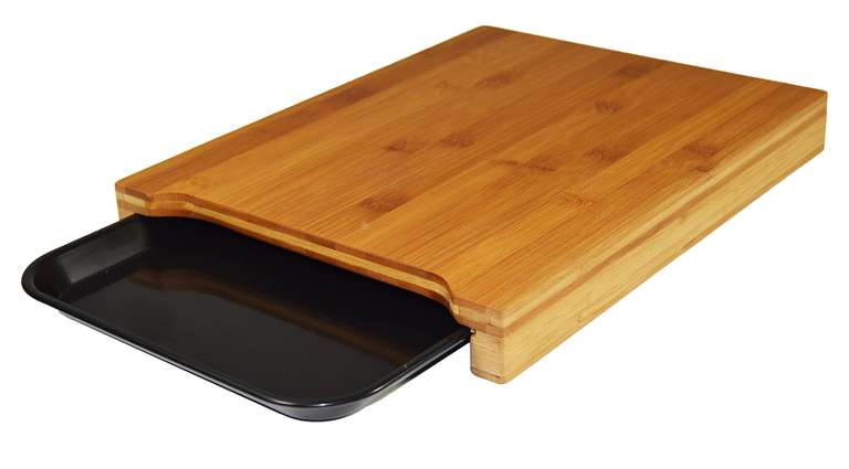 Planche à découper en Bambou avec Plateau à 8.79 €