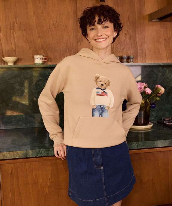 Sweat à Capuche LuluCastagnette, Tailles S, M, L ou XL (Sélection de maagsins) à 14.99 €