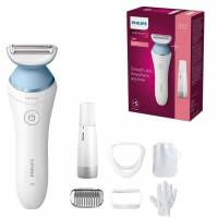 Philips Rasoir féminin Série 8000 - rasoir sans fil avec 5 accessoires dont gant exfoliant, sabot (modèle BRL166/91) à 27.6 €