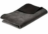 Couvre-lit Livarno en velours, 200 x 220 cm, gris ou rose ( via coupon Lidl plus ) à 9.09 €