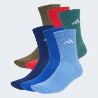 Lot de 6 Paires de Chaussettes Matelassées Mi-Mollet Adidas - Tailles du 40 au 51 à 14.95 €