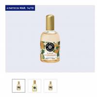 Eaux de toilette Les Petits Plaisirs - 110 ml (différentes senteurs disponibles, vanille, musc blanc ou fleur d'oranger) à 3.29 €
