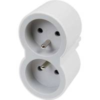LEGRAND Biplite FB 2x2P+T standard prises frontales - Blanc et gris à 3.95 €