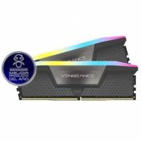 Mémoire RAM Corsair Vengeance RGB DDR5 6000 MHz PC5-48000 32 Go 2 x 16 Go CL30 AMD optimisé, noir à 126.24 €