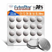 Lot de 20 Piles Bouton Extrastar CR2032 (Via Coupon - Vendeur Tiers) à 4.62 €