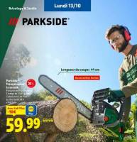 [Lidl+] Tronçonneuse à essence PBKS 53 C3 à 59.99 €