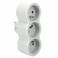 Fiche Multiprise Legrand Triplite Blanc à 4.75 €