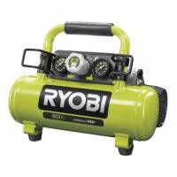 Compresseur d’Air Sans Fil Ryobi 18V ONE+ R18AC-0 - Pression Max 8,3 Bars, Compact, Léger et Puissant à 159.99 €