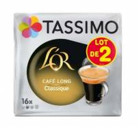 [Dès 10€ d'achat] Lot de 64 dosettes Tassimo - Différentes variétés (via 8,68€ sur carte fidélité et BA 8,67€) à 0 €
