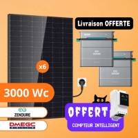 Upwatt - Kit Solaire Plug And Play 3kWc avec Stockage Zendure 4kWh à 2499.95 €