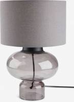 Lampe de table EDMUND Ø25xH38cm gris à 12.5 €