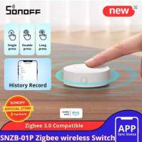 [Nouveaux Clients] Interrupteur Sans Fil Zigbee Sonoff SNZB-01P à 2.17 €