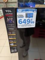 Tv TCL 75c803 mini led à 649.99 €